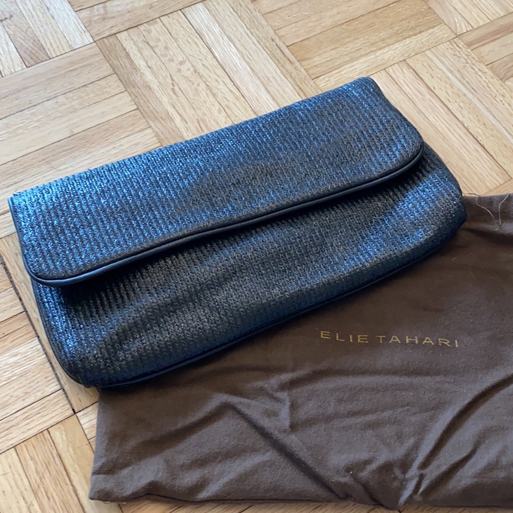 New! Elie Tahari clutch - never used!